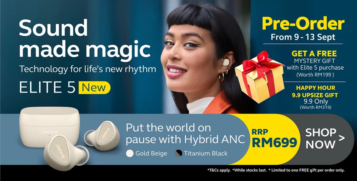 Jabra Elite 5 pre-order price availability Malaysia