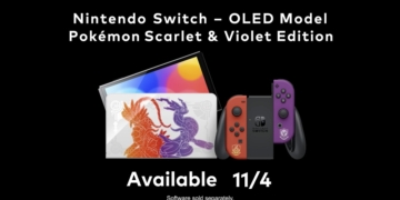 Nintendo Switch OLED Pokemon Scarlet Violet