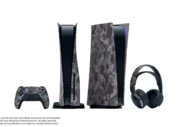 PlayStation 5 PS5 Grey Camouflage collection
