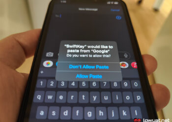 apple ios 16 iphone copy paste prompt bug