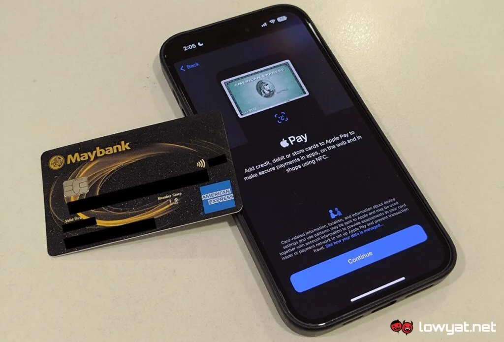 Apple Pay Malaysia American Express Maybank
