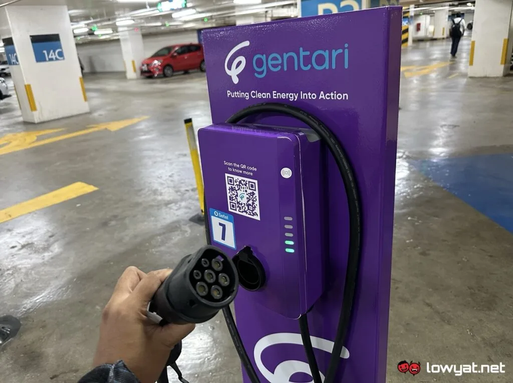 Gentari EV Charger Suria KLCC