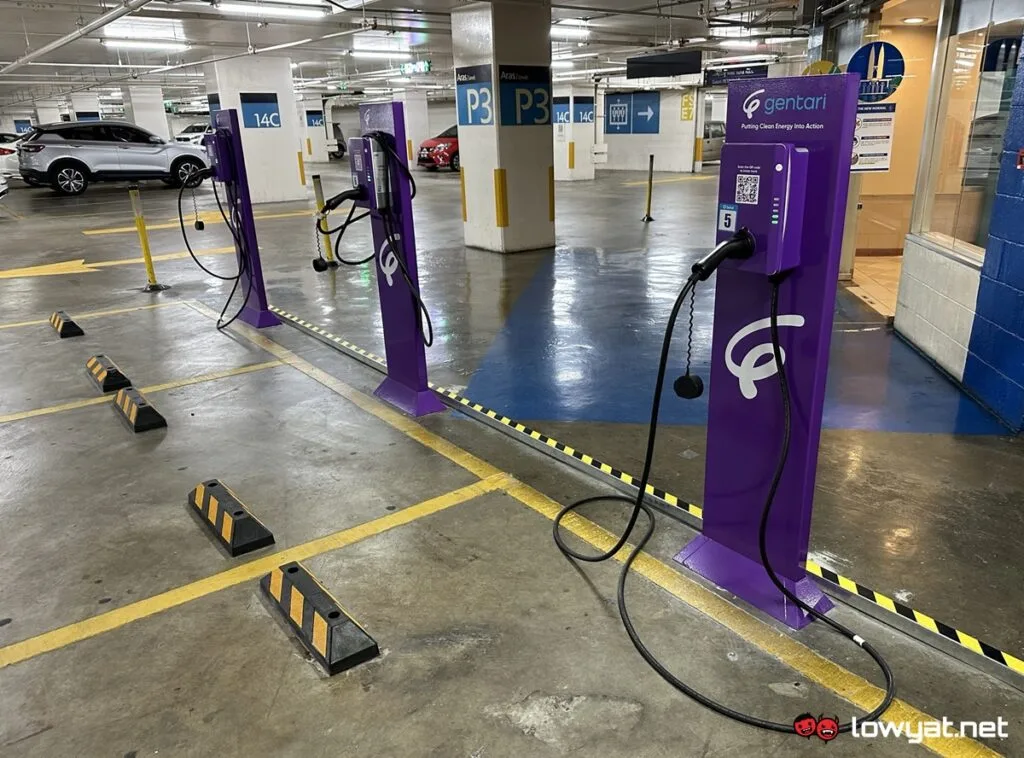 Gentari EV Charger Suria KLCC