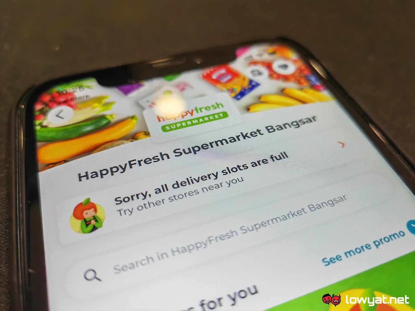 happyfresh app suspend operations