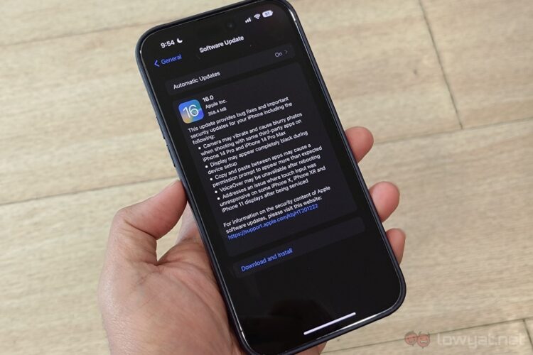 iOS 16.0.2 fixes