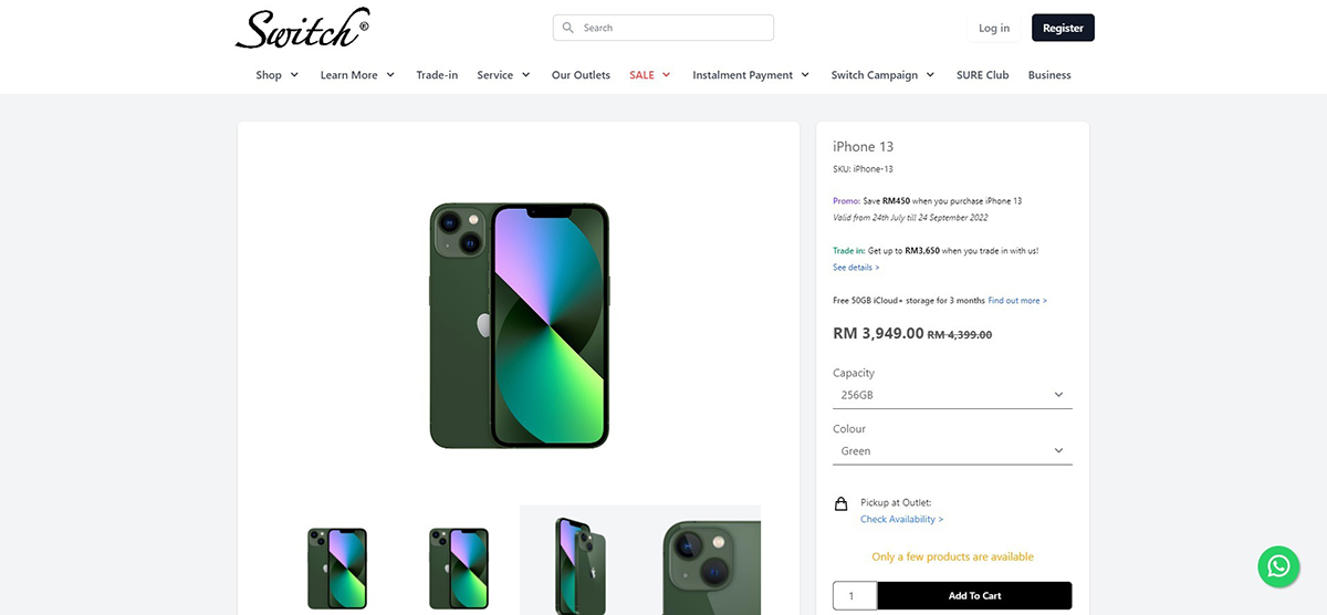 iPhone 13 series knocks down price Malaysia