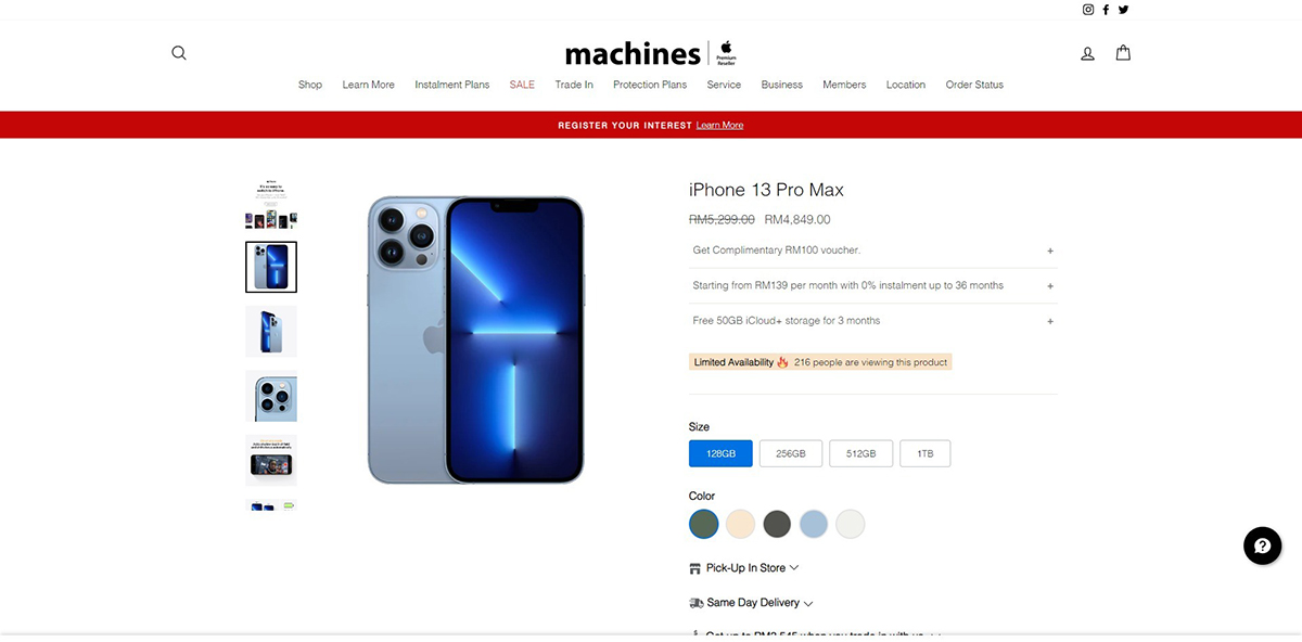 iPhone 13 series knocks down price Malaysia 5