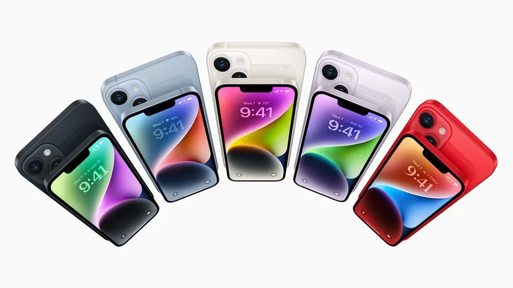 iPhone 14 colours