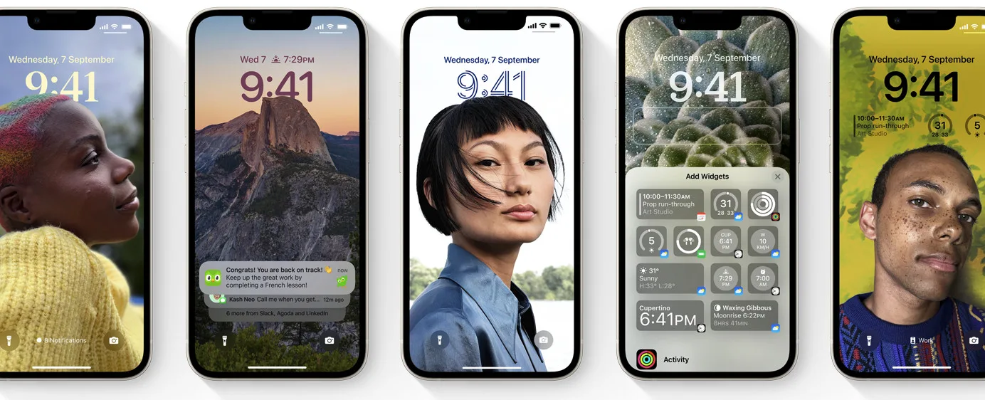 ios 16 lockscreen customisation