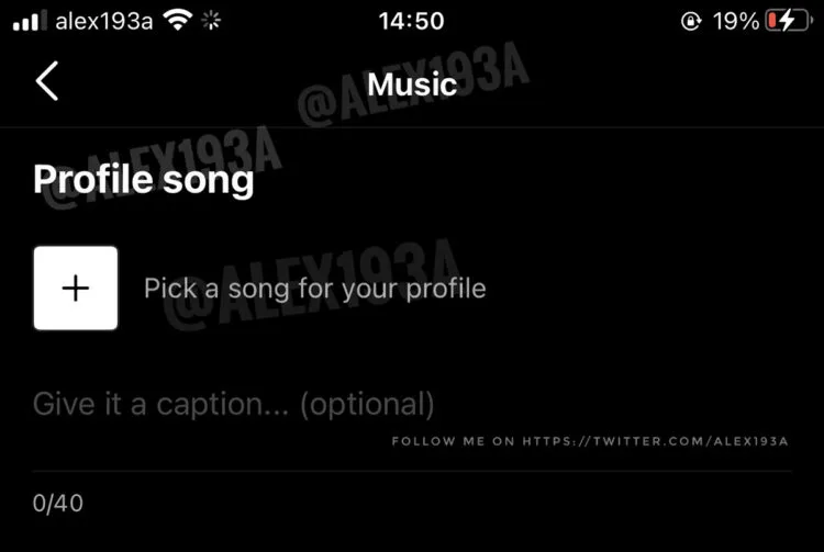 Instagram Music Profile Pages