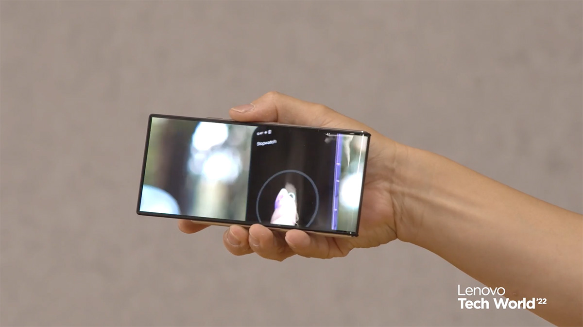 Lenovo Rollable Displays Smartphone Laptop prototypes
