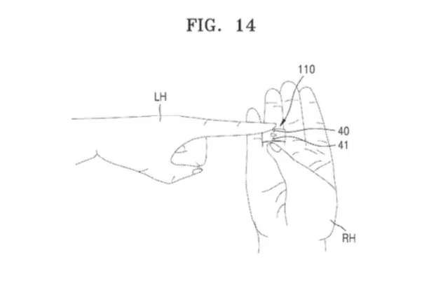 Samsung smart ring patent