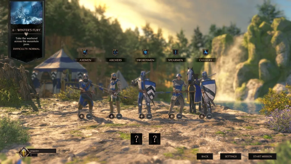 The Valiant select unit