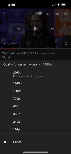 YouTube 4K Premium 