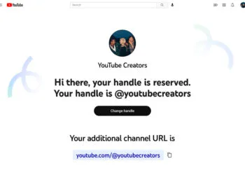 YouTube Expanding Username Handle Support