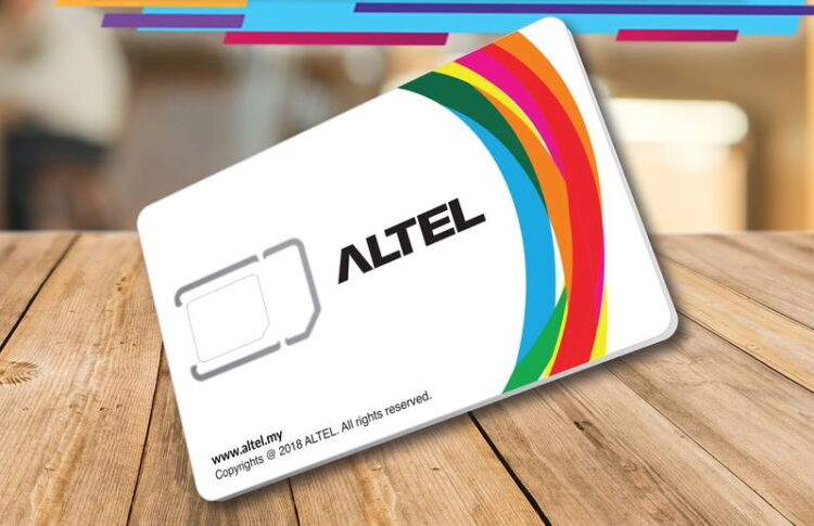 Altel Prepaid SIM Card