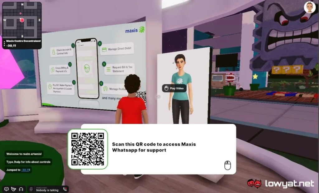 Maxis Centre Metaverse