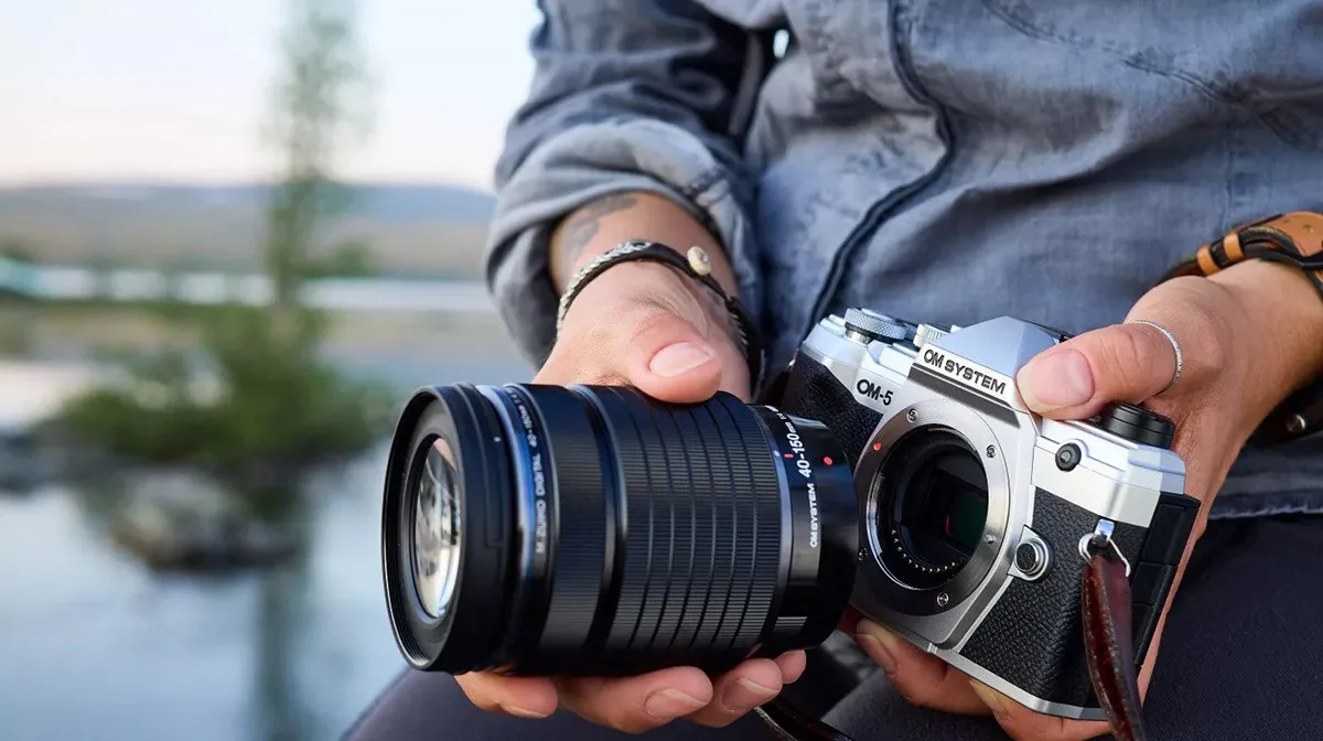 om digital solutions system OM-5 micro four thirds camera launch