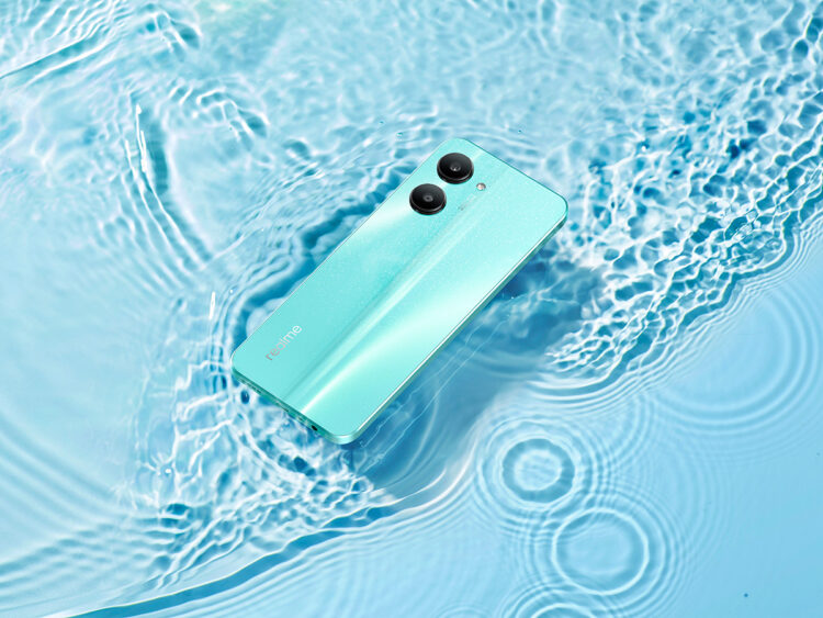 realme C33 Aqua Blue