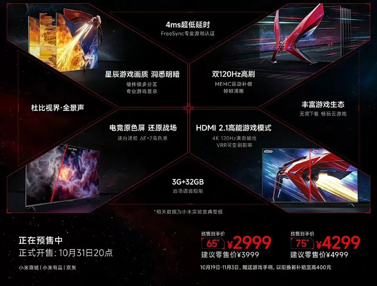 xiaomi redmi tv x pro launch china