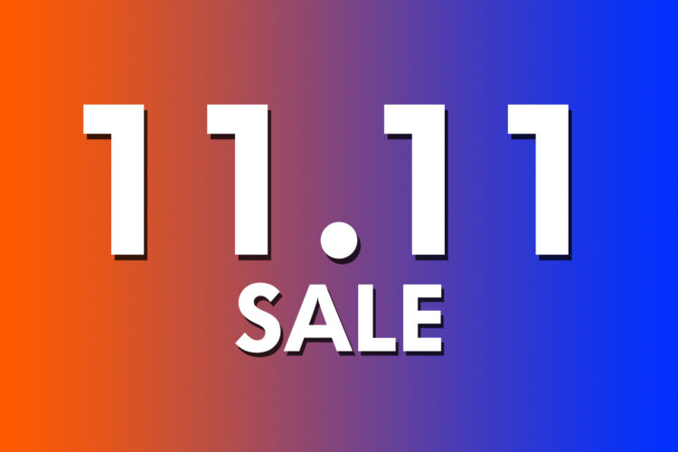 11.11 Sale products discounts deals