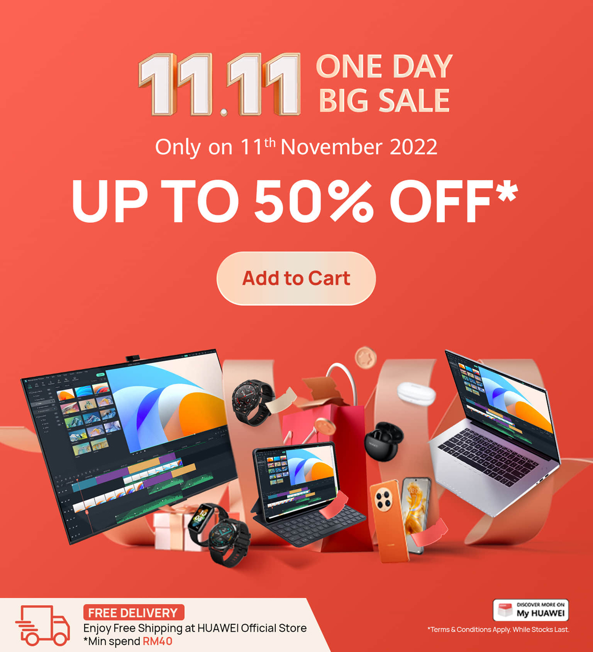 11.11 Sale products discounts