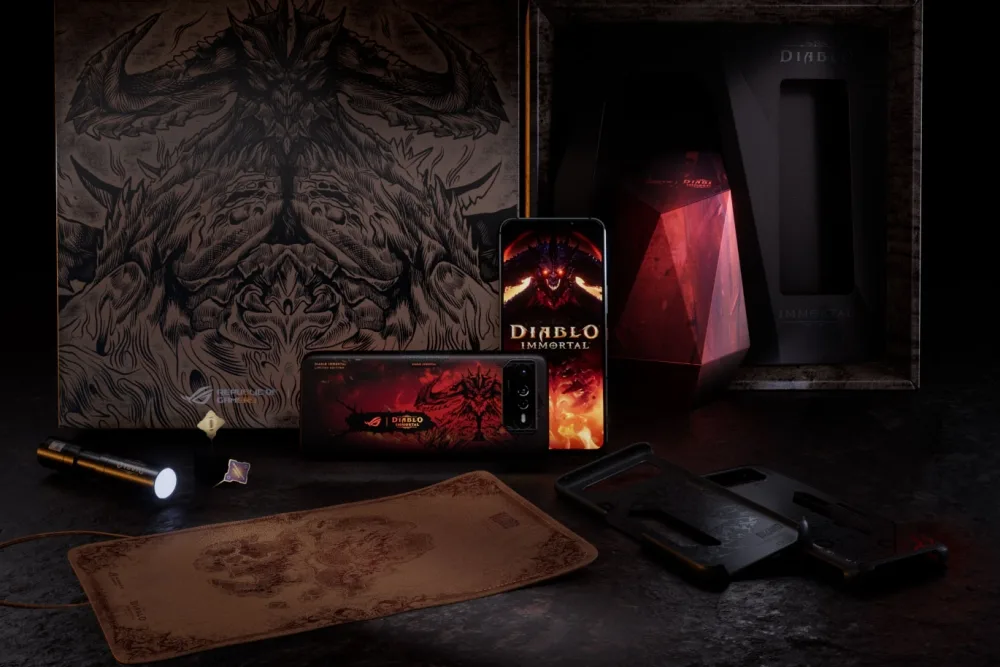 ASUS ROG Phone 6 Diablo Immortal Edition contents