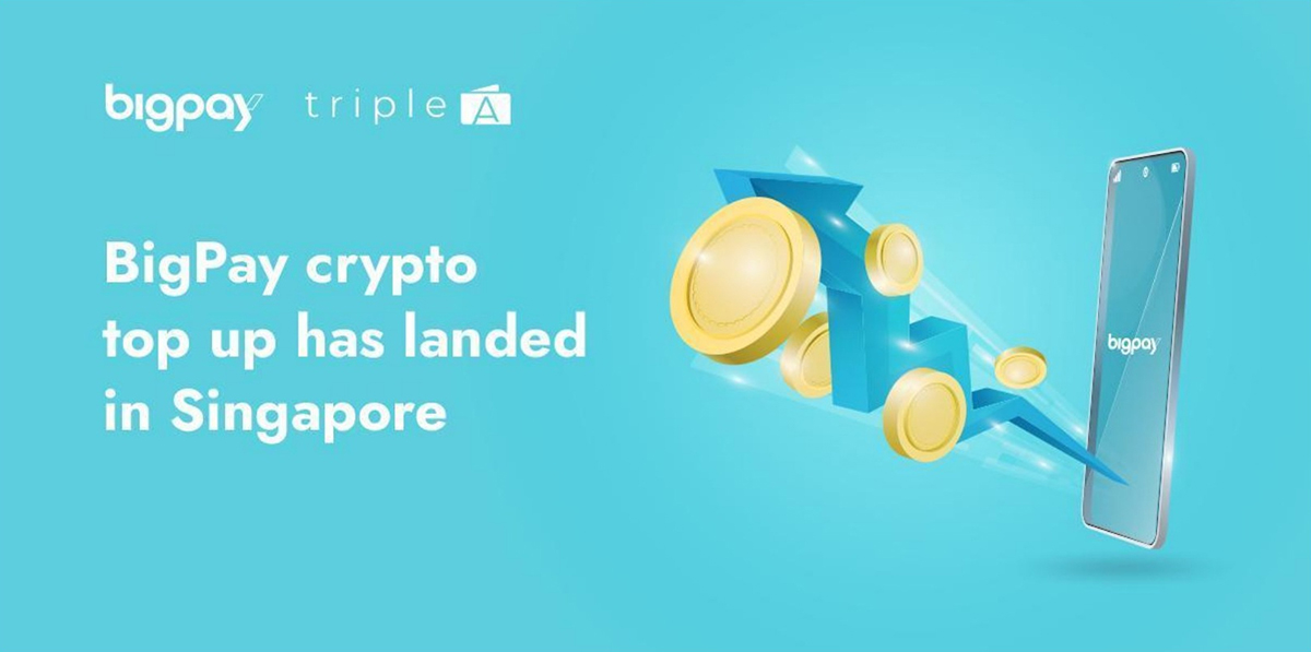 BigPay Crypto Top-Up Feature Singapore