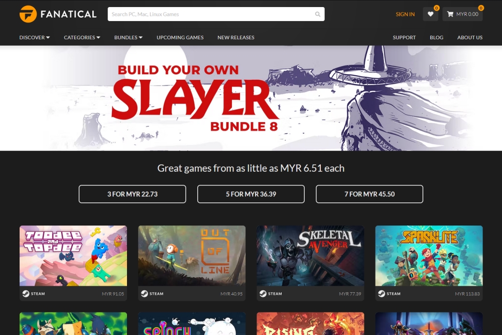 Fanatical Build Your Own Slayer Bundle 8