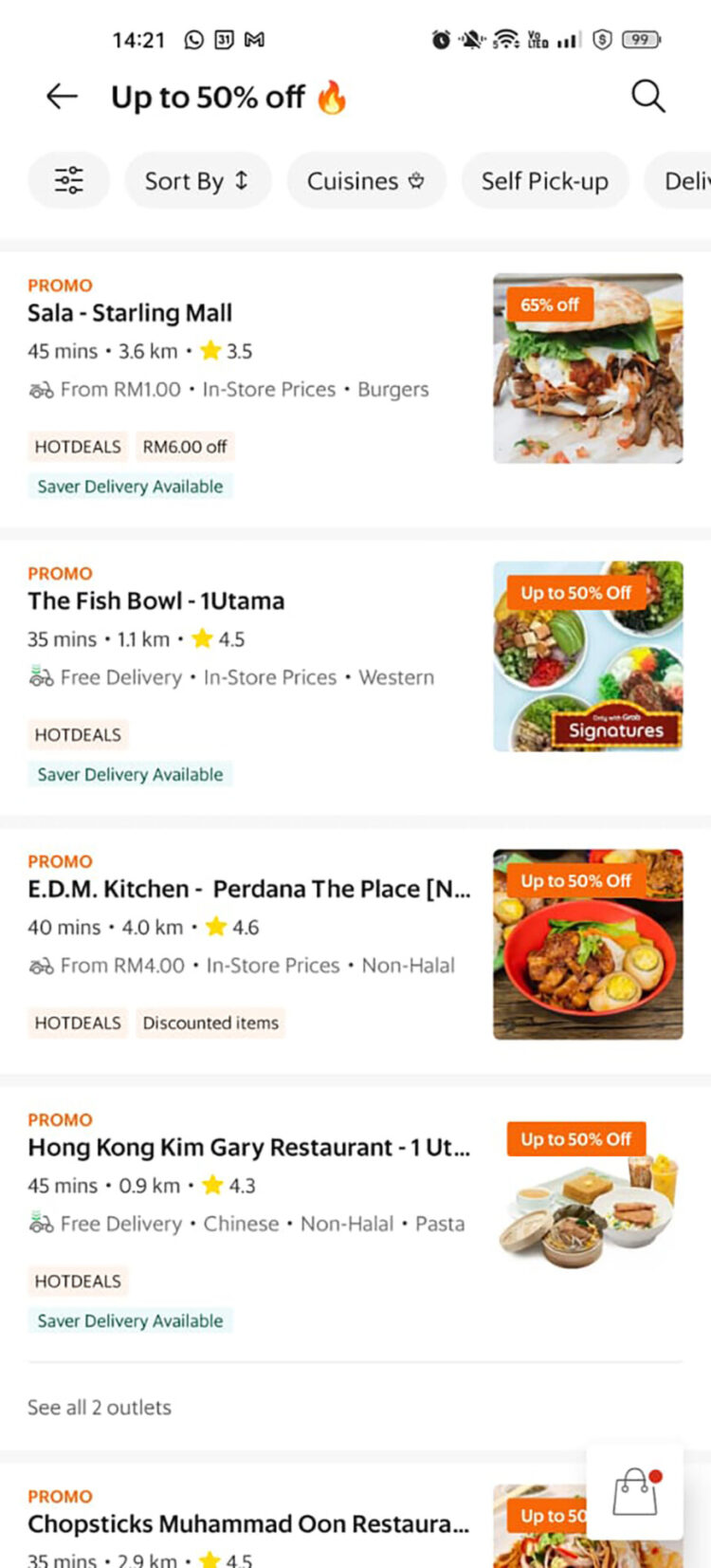 GrabFood Trials New "Saver" Delivery Option For Certain Locations In