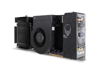 Intel unveils the Intel® NUC 13 Extreme Kit (code-named Raptor Canyon) and Intel NUC 13 Extreme Compute Element. The modular Intel NUC 13 Extreme Compute Element features unlocked 13th Gen Intel® Core™ processors (Credit: Intel Corporation)