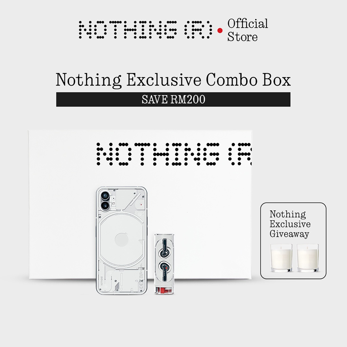 Nothing Singles Day Phone 1 Ear Stick Combo Box price
