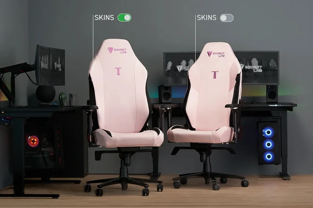 Secretlab Skins compare