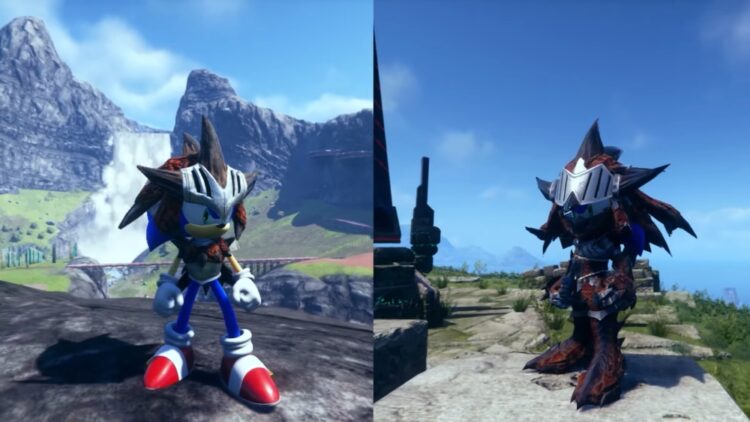 Sonic Frontiers Monster Hunter