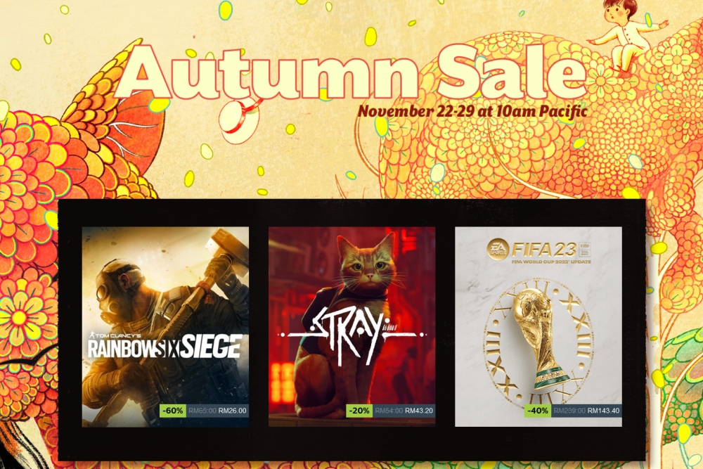 The Steam Autumn Sale kicks off next week on Tuesday