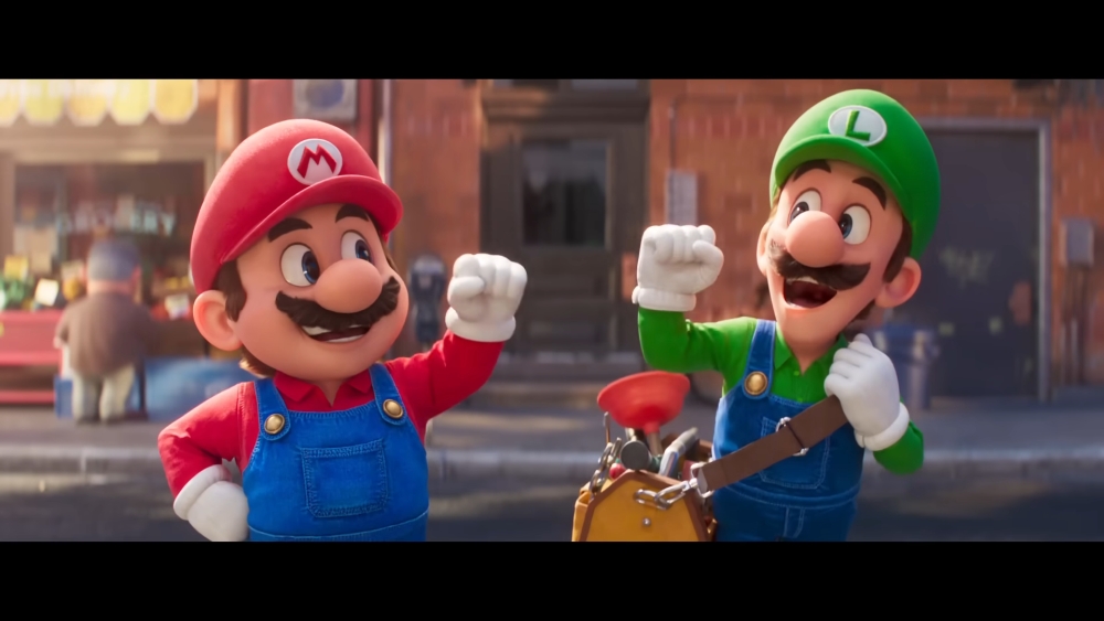 Super Mario Bros Movie Luigi