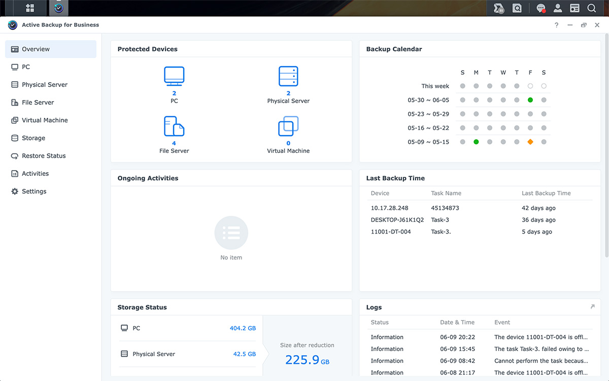 Synology NAS Security Protect 8