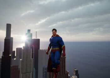 Unreal Engine 5 demo superman-like character