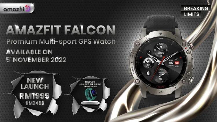 amazfit falcon malaysia price launch