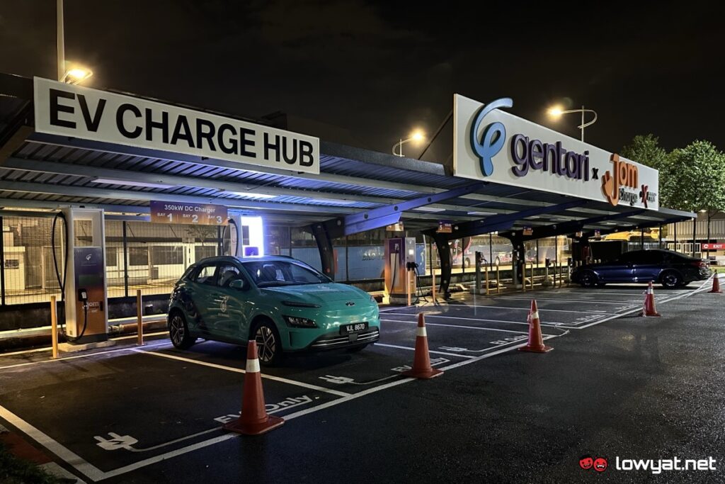 Gentari x JomCharge EV Charge Hub