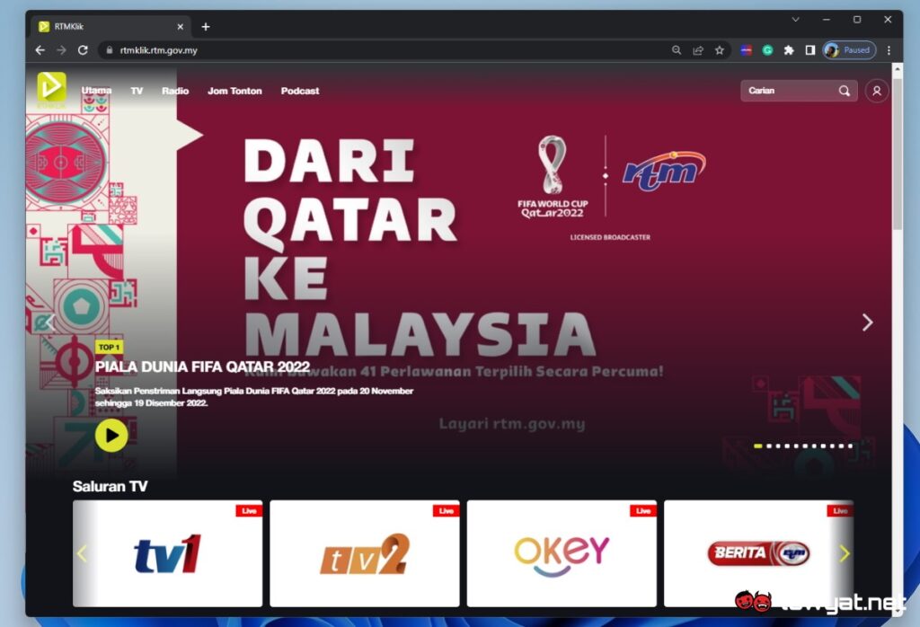 RTMKlik FIFA World Cup Qatar 2022