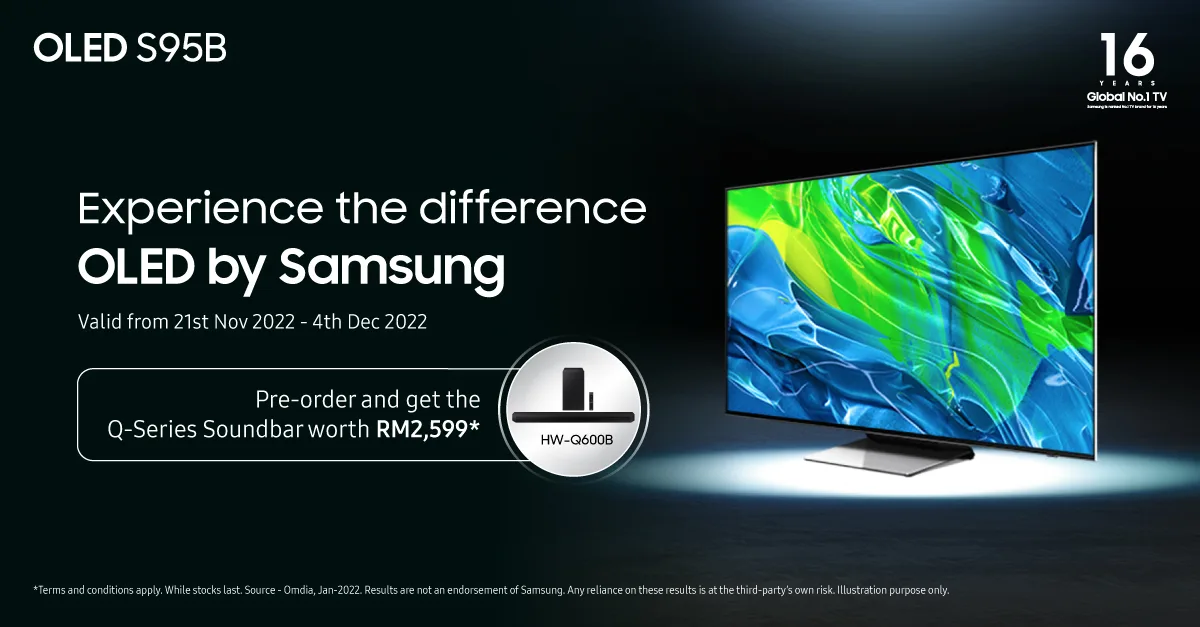 samsung OLED TV series Malaysia pre-order price