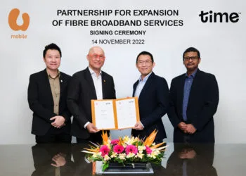 u mobile partnership time home fibre broadband
