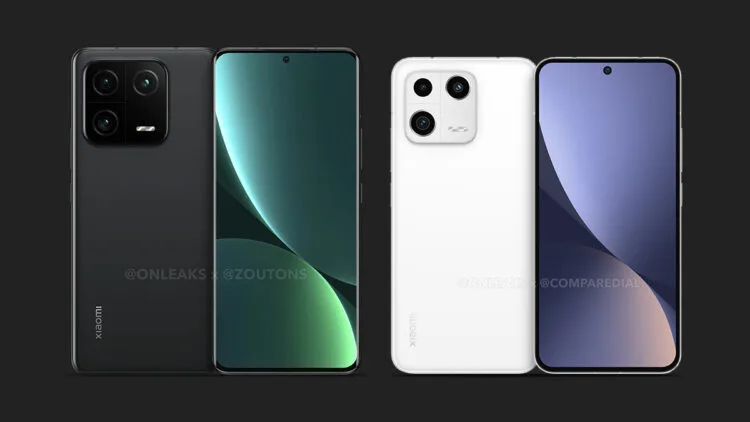 xiaomi 13 series pro designs leak