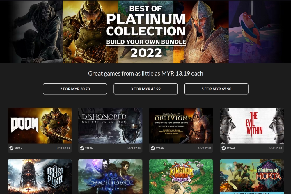 Fanatical Best of Platinum Collection