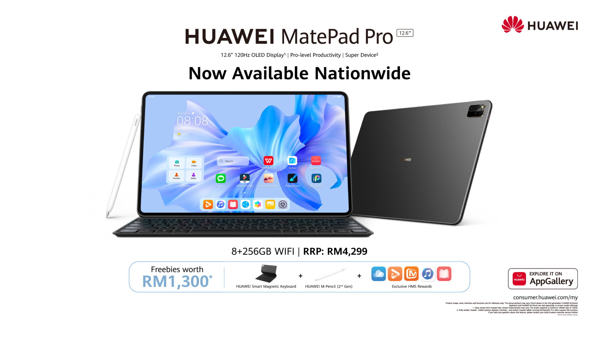 Huawei MatePad Pro 12.6 Malaysia price