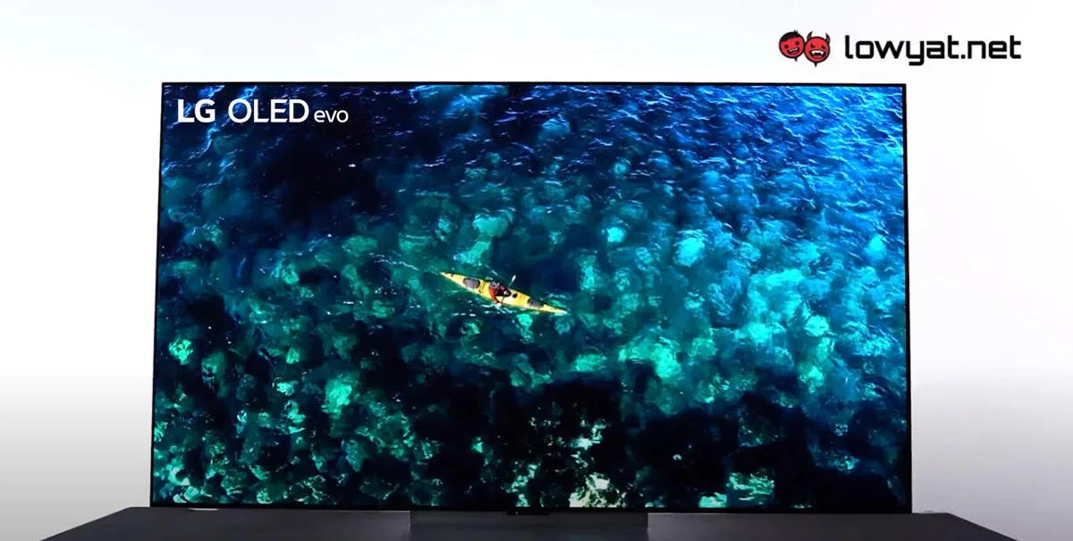 LG OLED evo TV branded post