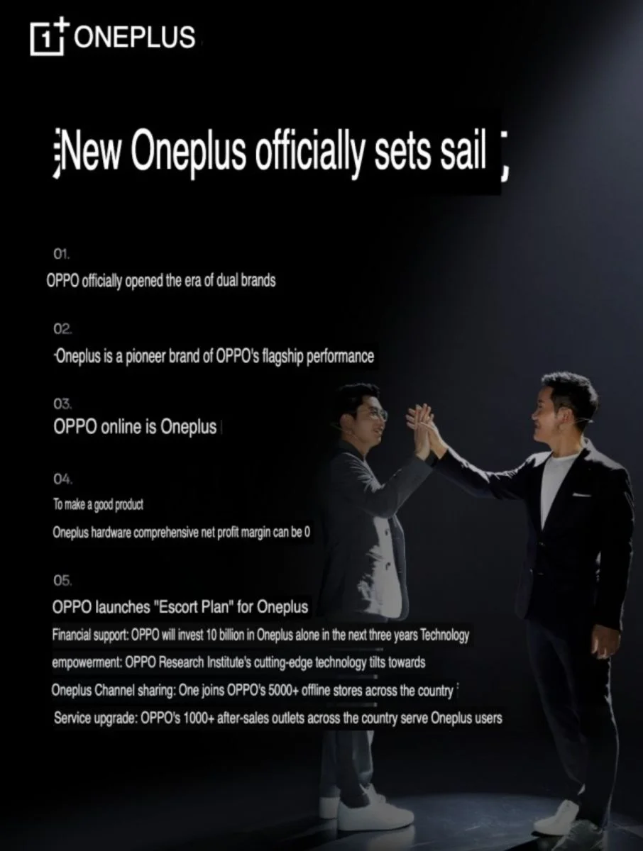 Oppo OnePlus strategic partnership celebration 2