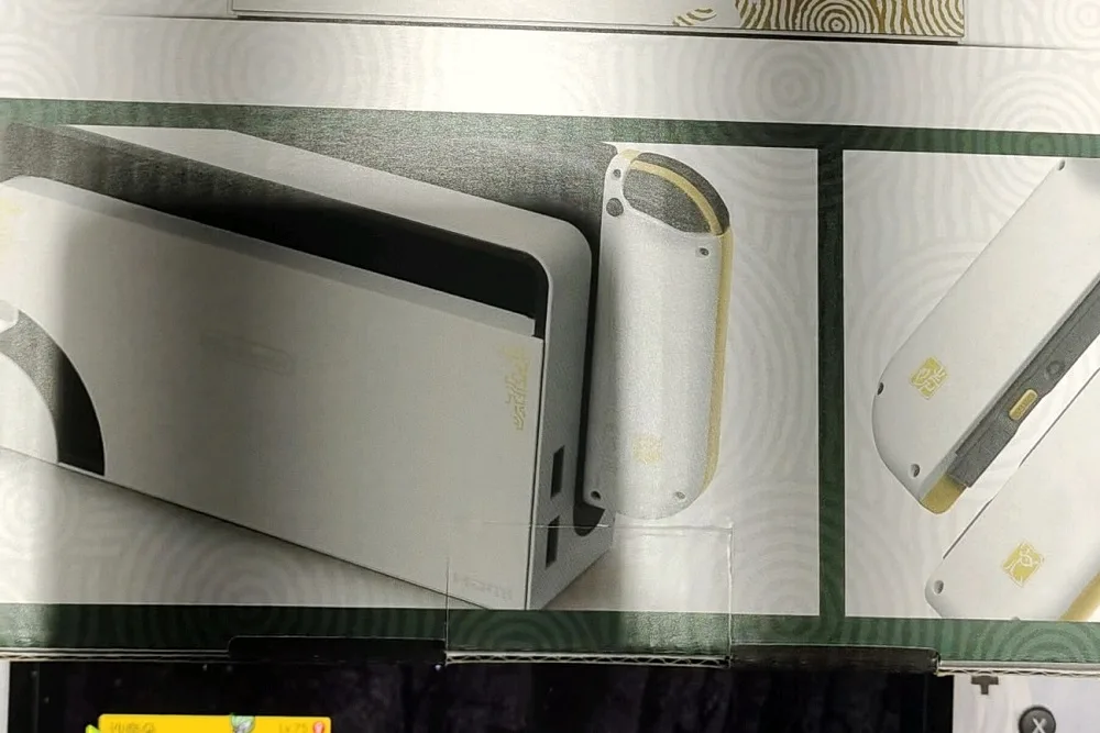 Switch OLED The Legend of Zelda Tears of the Kingdom Edition leak