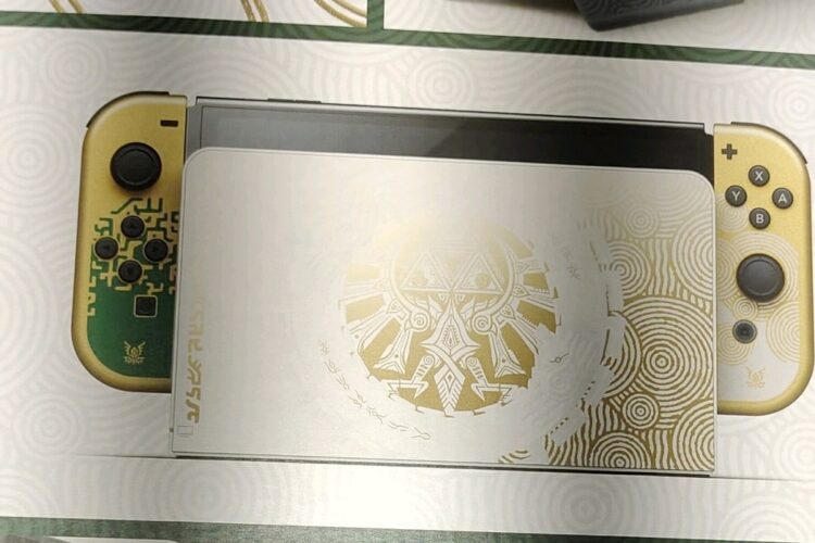 Switch OLED The Legend of Zelda Tears of the Kingdom Edition leak